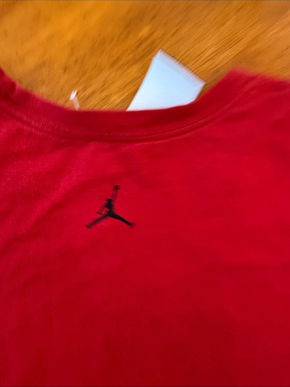 Jordan Red Short Sleeve Graphic Tee for Men xxl